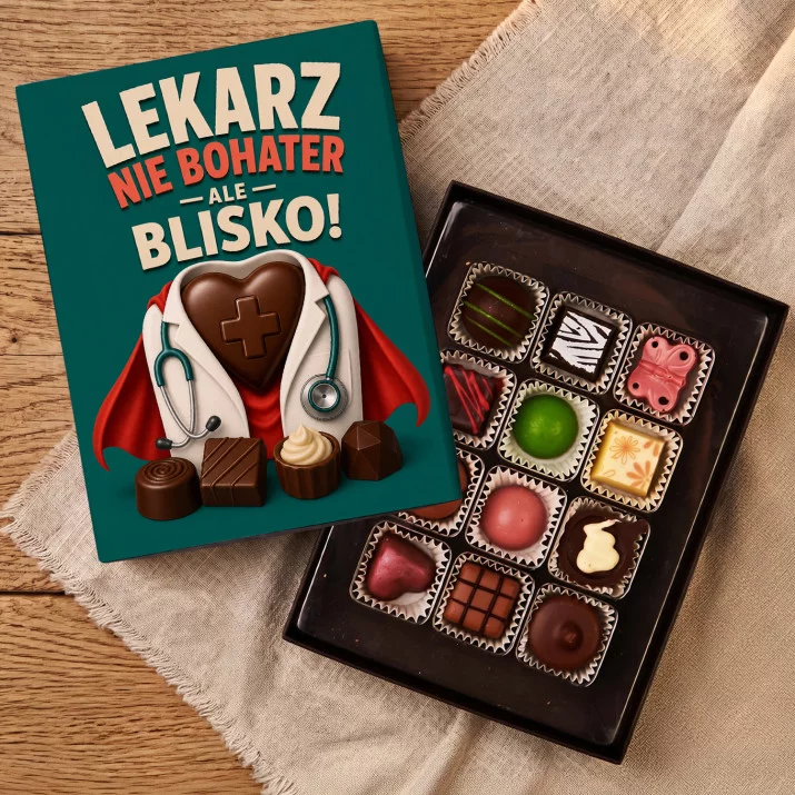 Czekoladki Dla Lekarza Prezent Dla Mężczyzny: Lekarz Nie Bohater