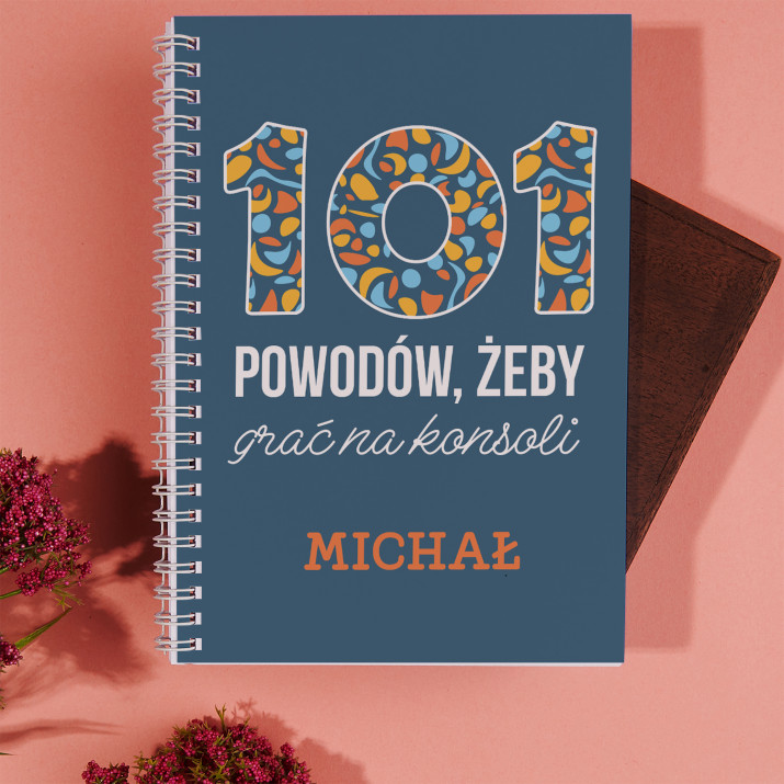 101 powodów - Zeszyt na spirali A5 101 powodów - Zeszyt na spirali A5