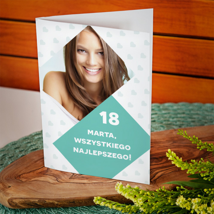 18 urodziny najlepszego - kartka z życzeniami
