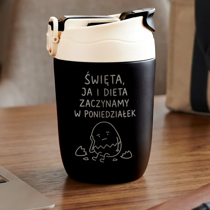 Kubek Termiczny Na Wielkanoc Prezent Dla Mężczyzny: Święta I Dieta Od Poniedziałku