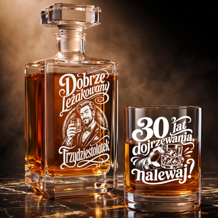 Zestaw Do Whisky Na 30 Prezent Na 30 Urodziny Dla Mężczyzny: Dobrze Leżakowany Zestaw Do Whisky Na 30 Prezent Na 30 Urodziny Dla Mężczyzny: Dobrze Leżakowany