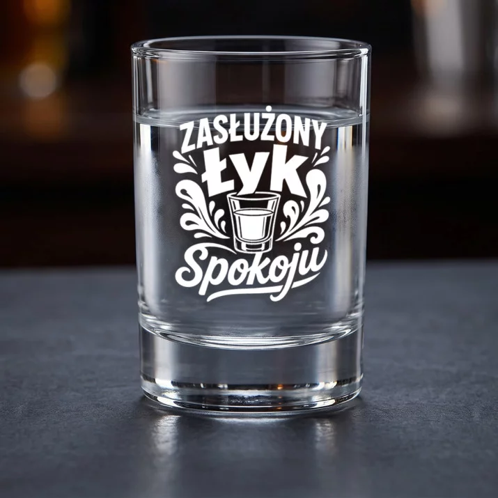 Kieliszki Do Wódki Dla Młodych Rodziców Prezent : Łyk Spokoju