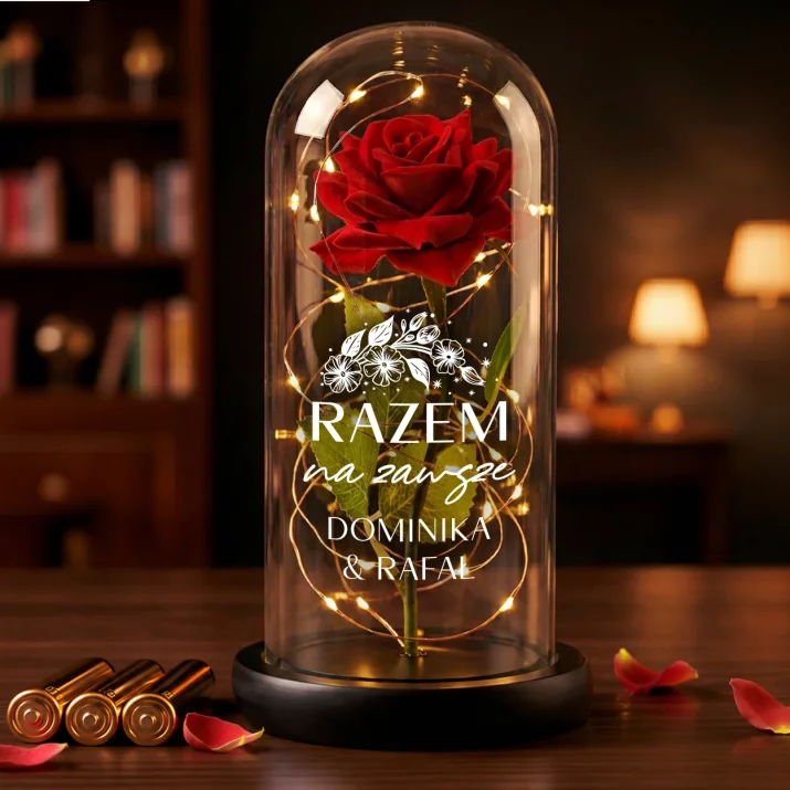 Razem na zawsze - Wieczna róża w szkle