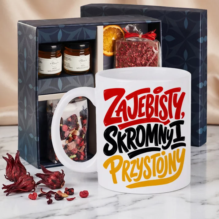 Zestaw Prezenowy Z Kubkiem Dla Mężczyzny: Skromny I Przystojny