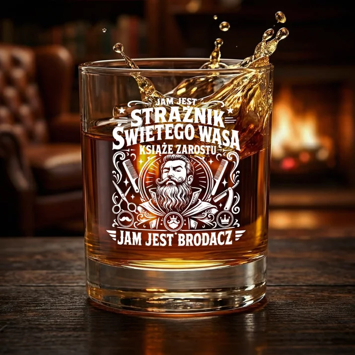 Szklanka Do Whisky Dla Brodacza Prezent Dla Mężczyzny: Strażnik Świętego