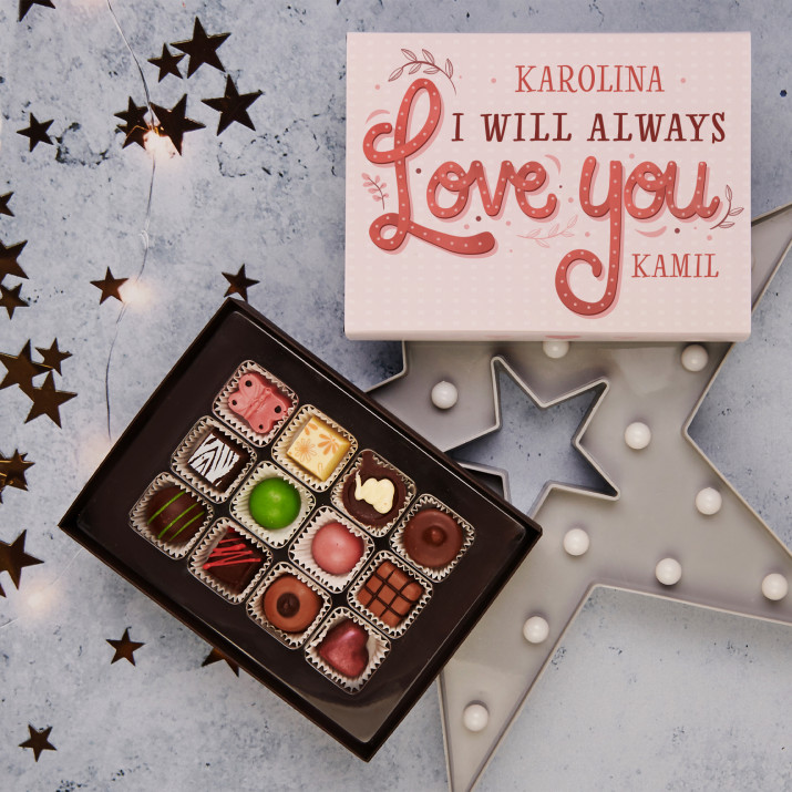 Always love you - Praliny z belgijskiej czekolady