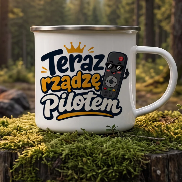 Kubek Emaliowany Na Emeryturę Prezent Dla Emeryta Mężczyzny: Humor I Wolność Kubek Emaliowany Na Emeryturę Prezent Dla Emeryta Mężczyzny: Humor I Wolność