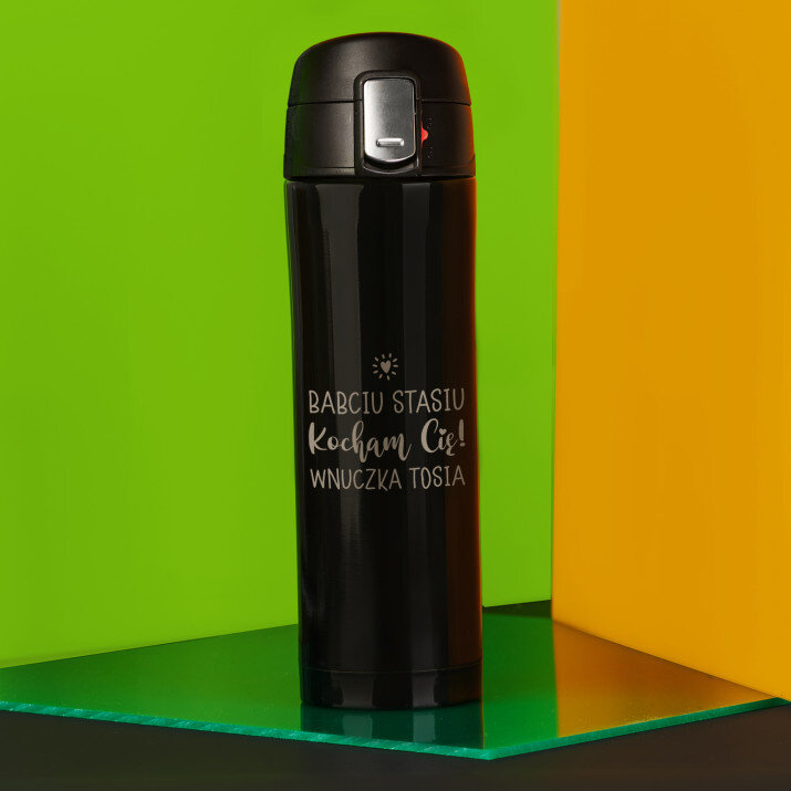 Babciu kocham Cię - Kubek termiczny 440 ml