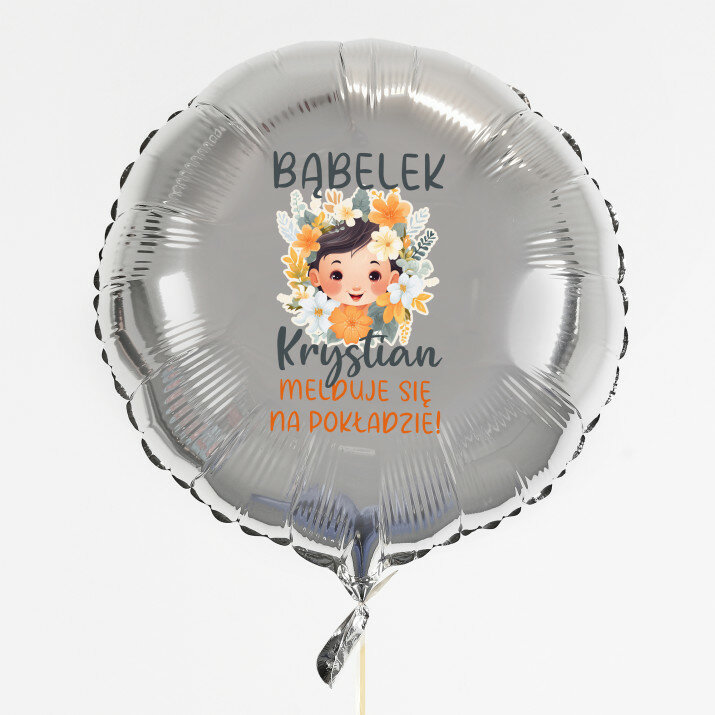 Bąbelek na pokładzie - Balon z helem - Koło