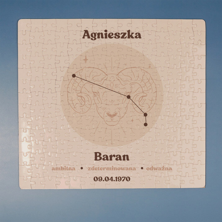 Baran znak zodiaku - Puzzle magnetyczne Baran znak zodiaku - Puzzle magnetyczne