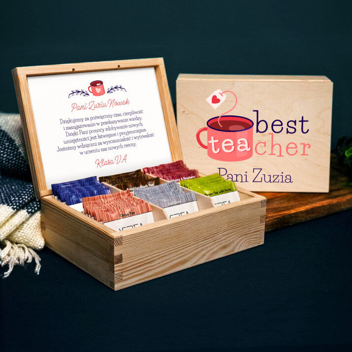 Best teacher - Zestaw herbat w pudełku Best teacher - Zestaw herbat w pudełku
