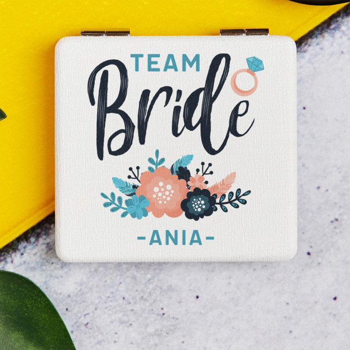 Team bride - Lusterko kieszonkowe Team bride - Lusterko kieszonkowe