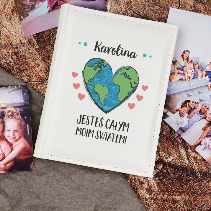 Cały świat - Personalizowany Album na zdjęcia Cały świat - Personalizowany Album na zdjęcia