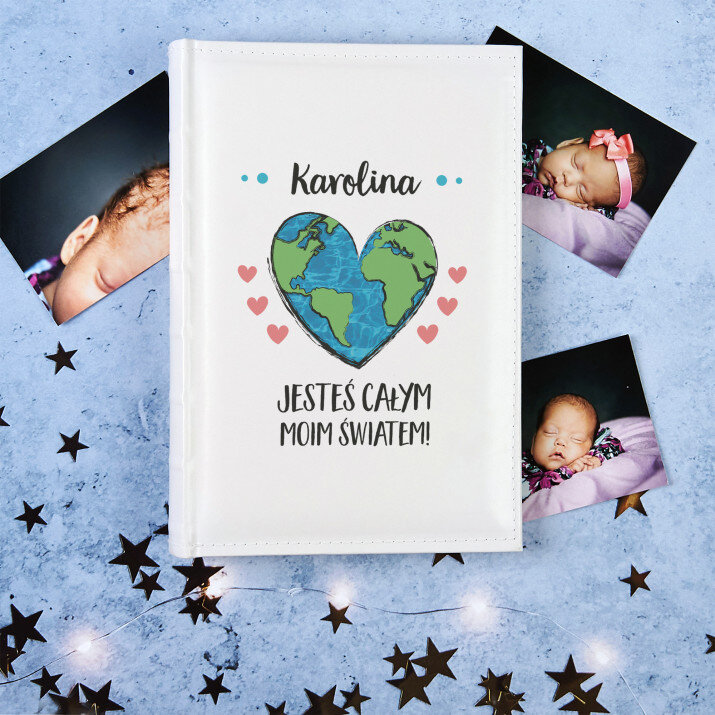 Cały świat - Personalizowany Album na zdjęcia