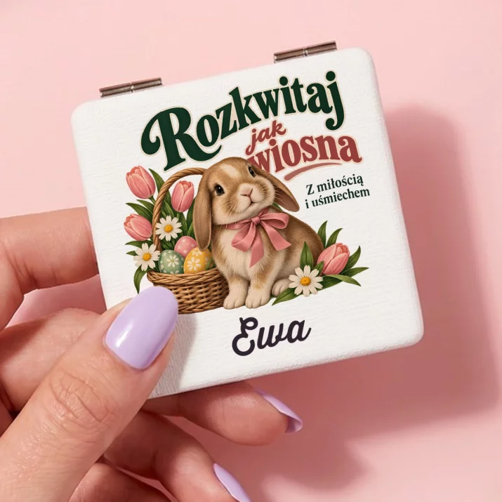 Lusterko Kieszonkowe Na Wielkanoc Prezent Dla Kobiety: Rozkwitaj Jak Wiosna