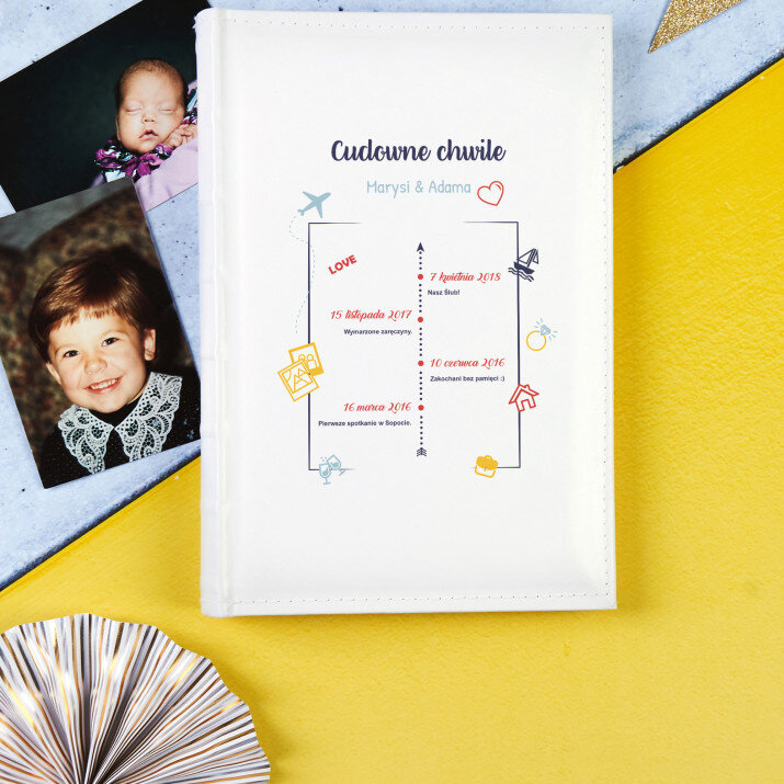 Cudowne Chwile - Personalizowany Album na zdjęcia