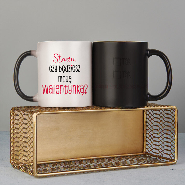 czy będziesz moją walentynką - Magiczny kubek