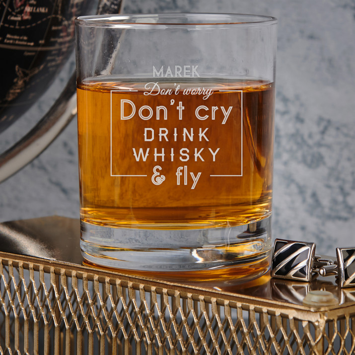 Don`t cry - Szklanka do whisky