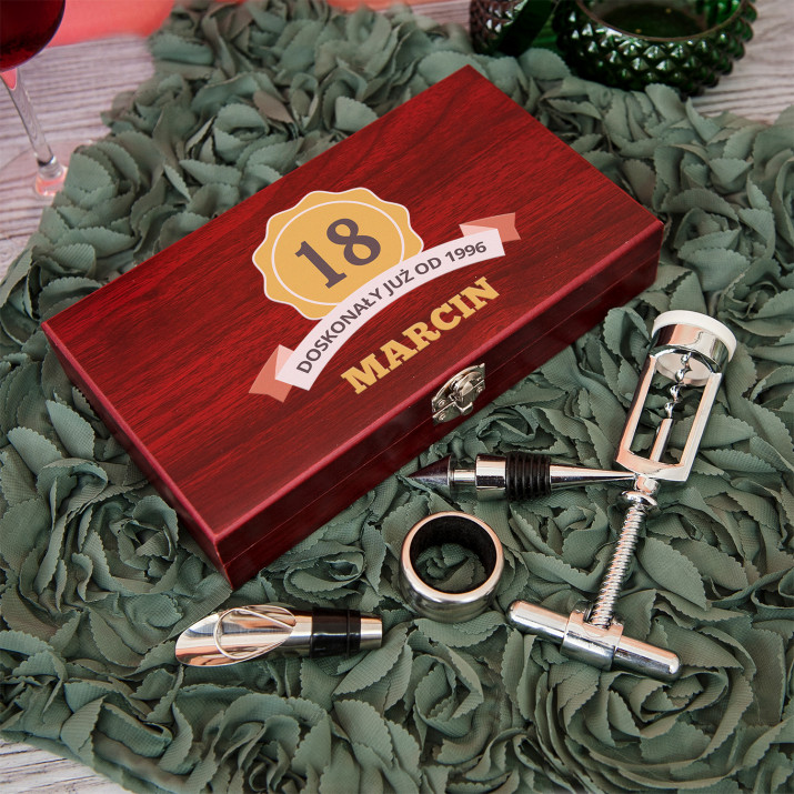 Doskonały od... - zestaw do wina