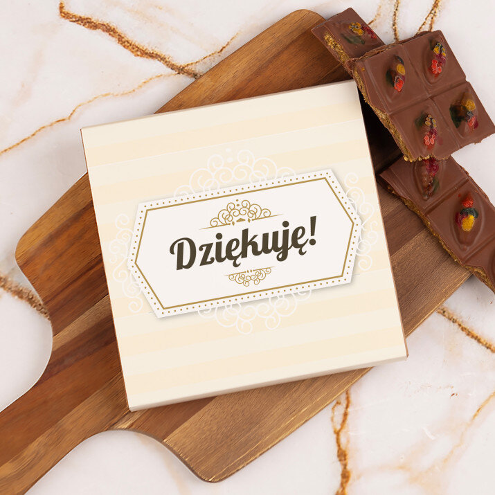  dziękuję! - Dubajska czekolada