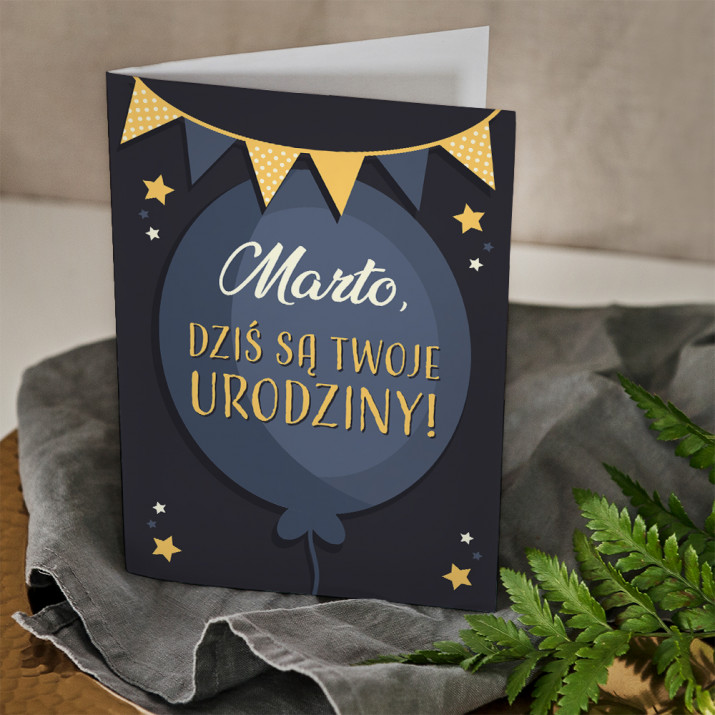 Dziś są Twoje urodziny - kartka z życzeniami