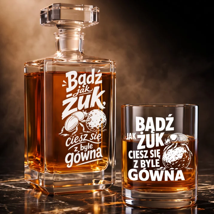Zestaw Do Whisky Dla Kolegi Prezent Dla Mężczyzny: Żukowa Radość Dla Kolegi