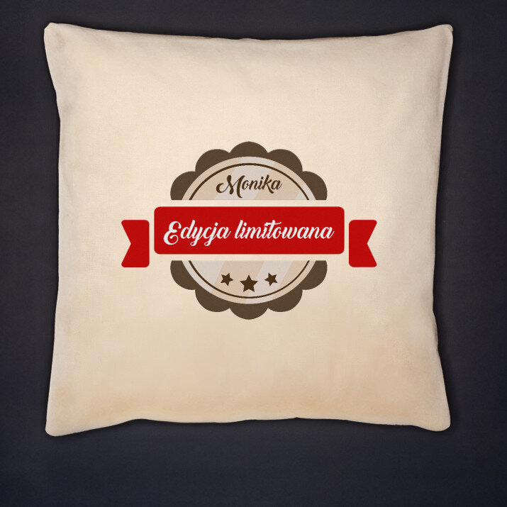Edycja limitowana - Poduszka dekoracyjna Edycja limitowana - Poduszka dekoracyjna