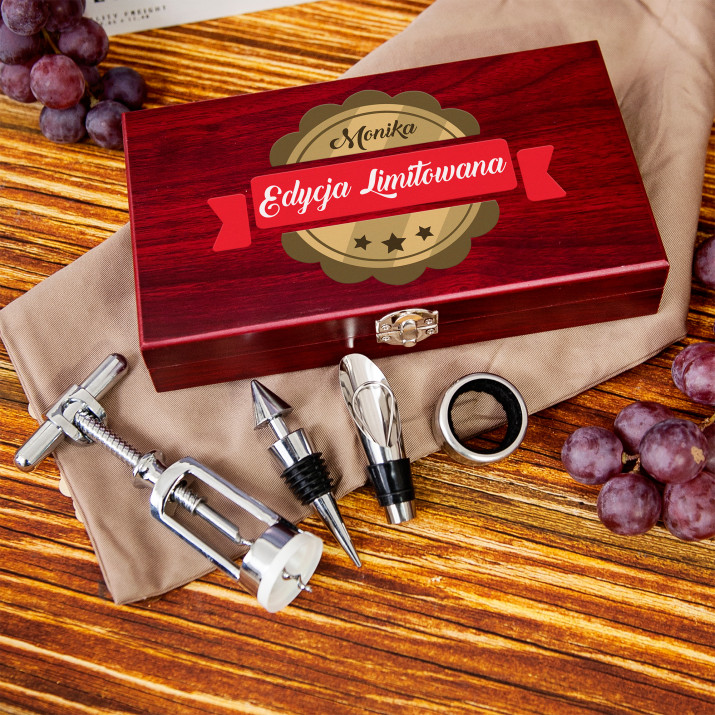 Edycja limitowana - zestaw do wina