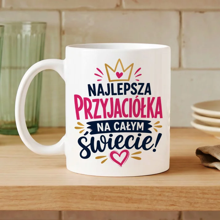 Kubek Z Nadrukiem Dla Przyjaciółki Prezent Dla Kobiety: Nie Do Podrobienia Kubek Z Nadrukiem Dla Przyjaciółki Prezent Dla Kobiety: Nie Do Podrobienia
