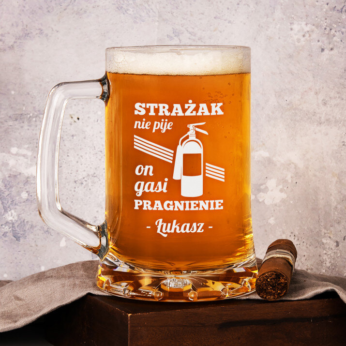 Gasi pragnienie - Personalizowany Kufel