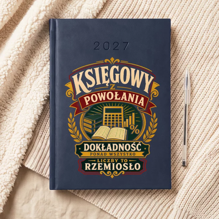 Kalendarz Książkowy A5 2027 Dla Księgowego Prezent Dla Mężczyzny: Sztuka Księgowości Kalendarz Książkowy A5 2027 Dla Księgowego Prezent Dla Mężczyzny: Sztuka Księgowości