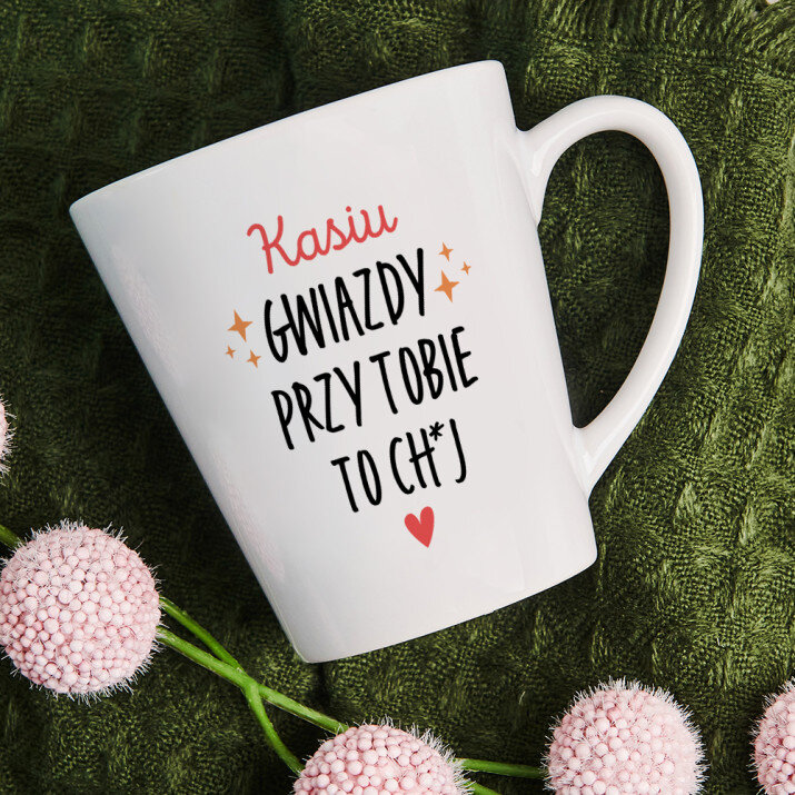 Gwiazdy przy Tobie - Personalizowany Kubek