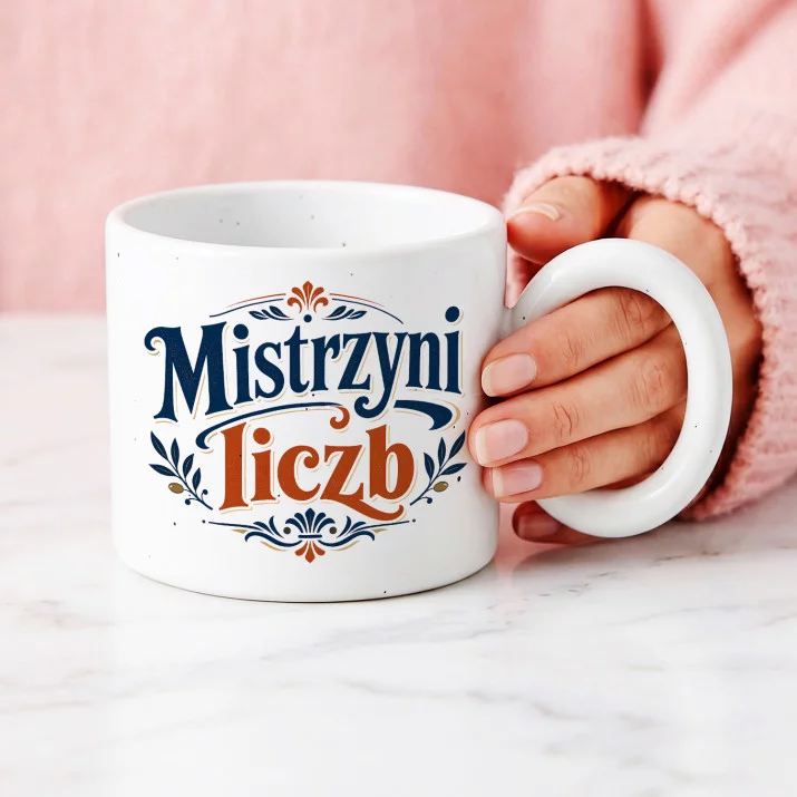 Kubek Z Okrągłym Uchem Dla Księgowej Prezent Dla Kobiety: Emblemat Księgowej Kubek Z Okrągłym Uchem Dla Księgowej Prezent Dla Kobiety: Emblemat Księgowej