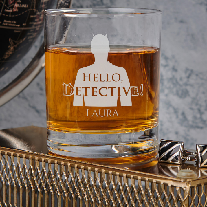 Hello detective - Szklanka do whisky