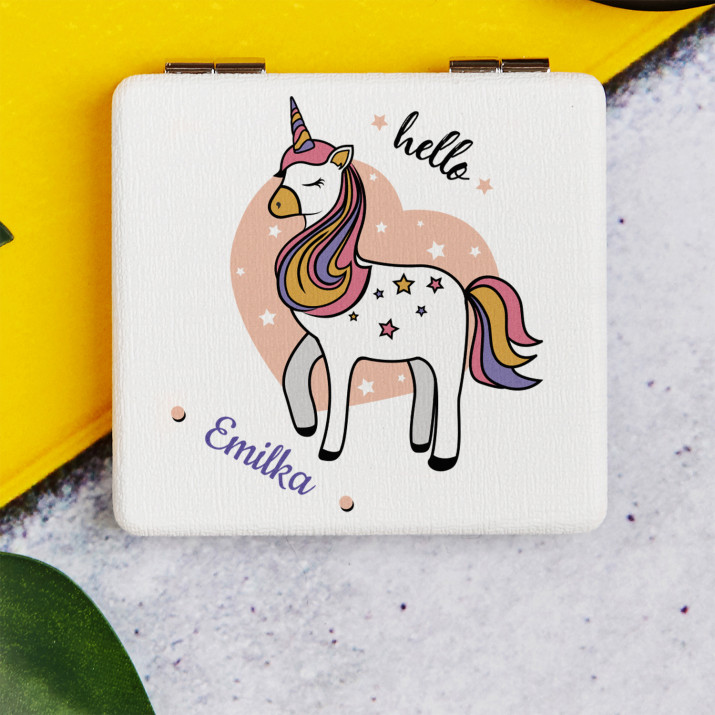 Hello unicorn - Lusterko kieszonkowe