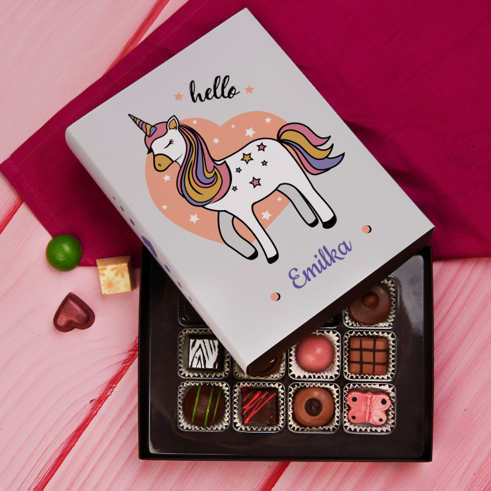 Hello unicorn - Praliny z belgijskiej czekolady