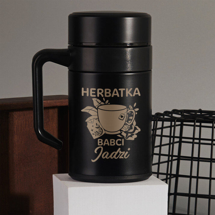 herbatka babci 2 - Kubek termiczny 400 ml
