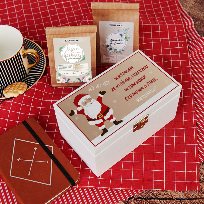 Ho ho ho - Skrzynka na herbatę Ho ho ho - Skrzynka na herbatę