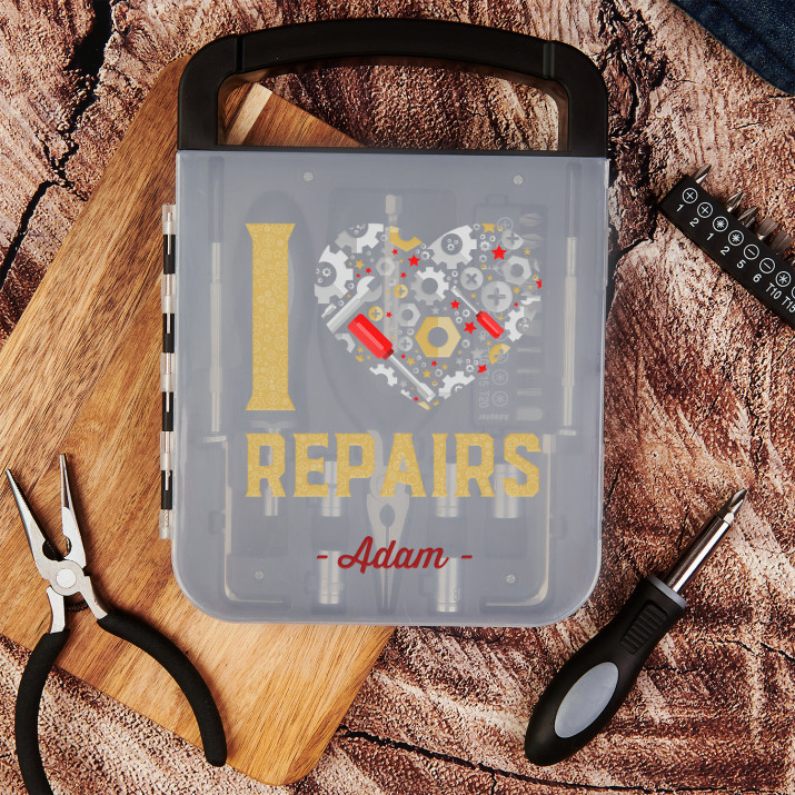 I love repairs - Zestaw Narzędzi I love repairs - Zestaw Narzędzi