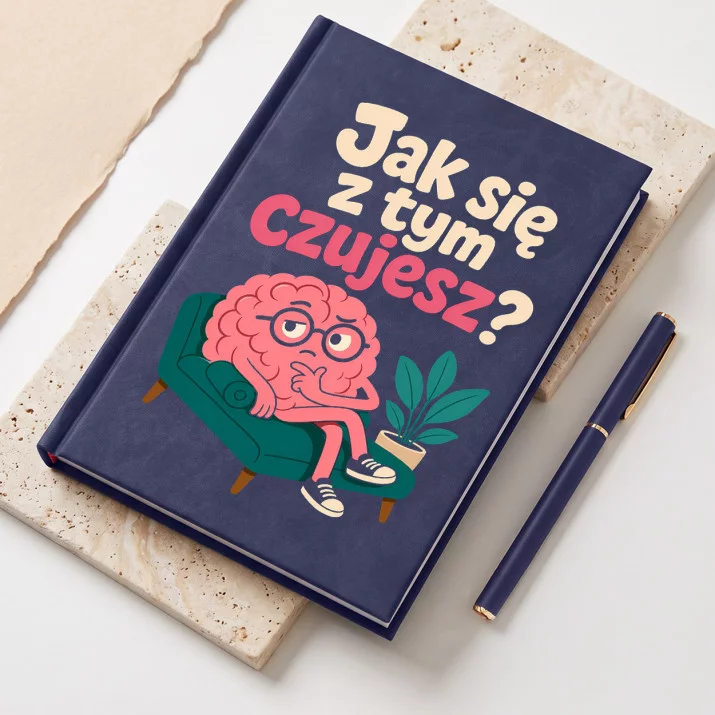 Notatnik A5 Dla Psychologa Prezent Dla Mężczyzny: Pytanie Terapeuty