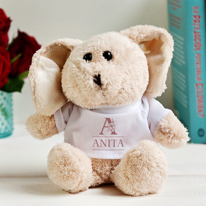 Inicjał imię kwiaty - Pluszak Inicjał imię kwiaty - Pluszak