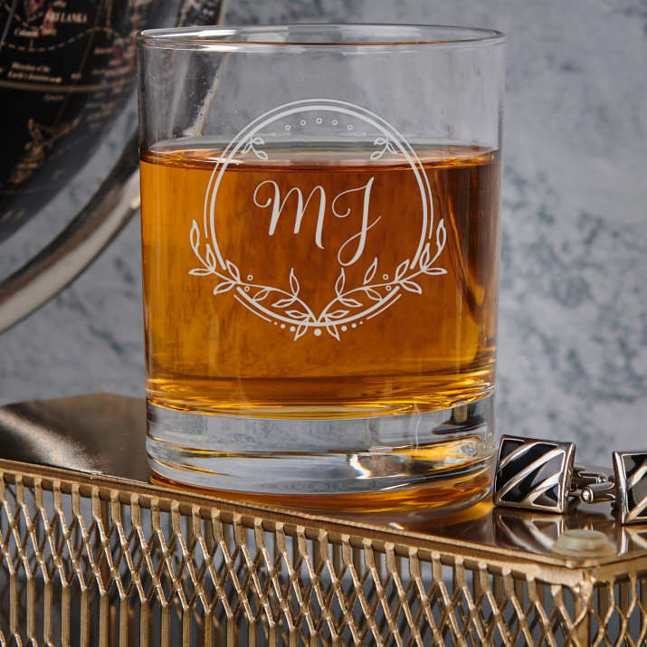 Inicjały 2 - Szklanka do whisky