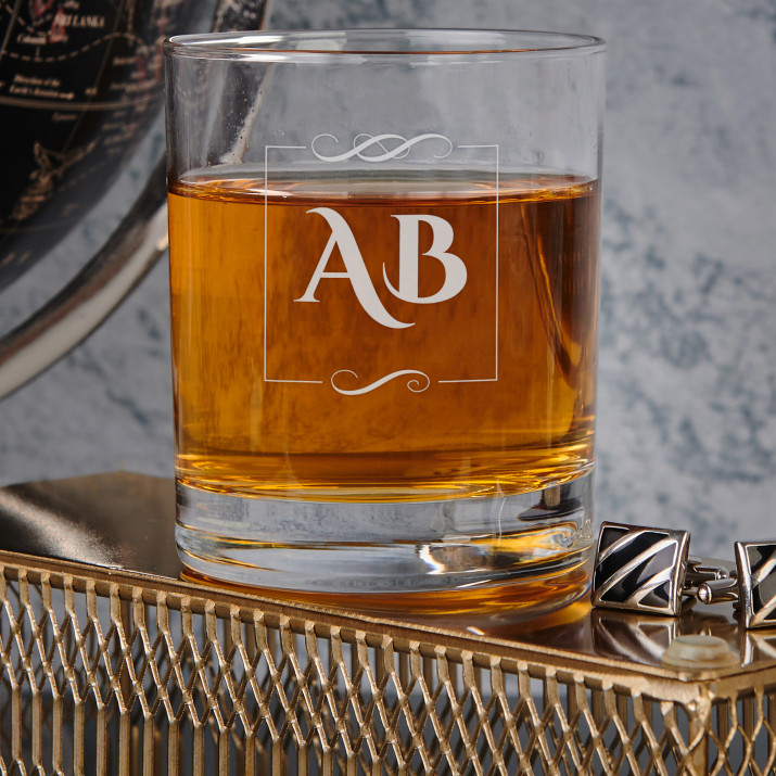 Inicjały - Szklanka do whisky