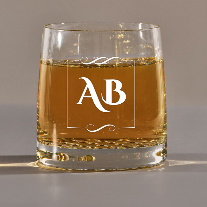 Inicjały - Szklanka do whisky