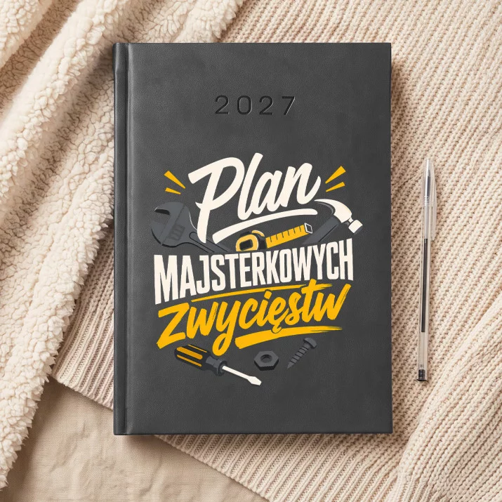 Kalendarz Książkowy A5 2027 Dla Majsterkowicza Prezent Dla Mężczyzny: Majsterkowe Zwycięstwa Kalendarz Książkowy A5 2027 Dla Majsterkowicza Prezent Dla Mężczyzny: Majsterkowe Zwycięstwa