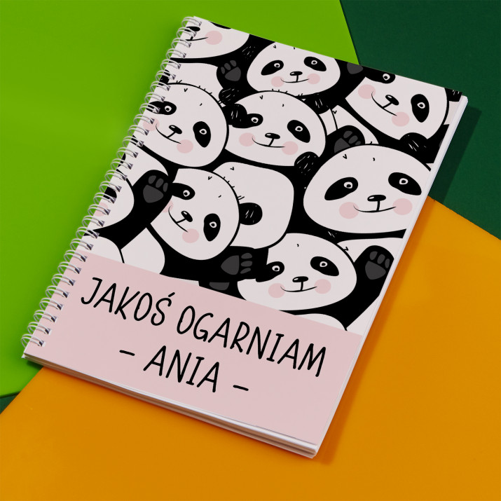 Jakoś ogarniam - Planer szkolny na spirali