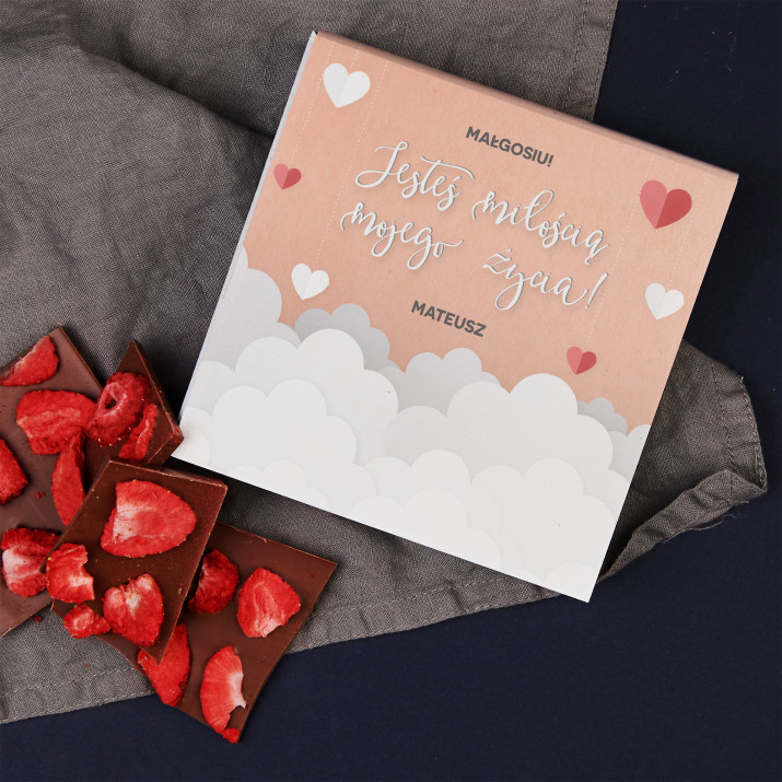 Jesteś miłością mojego życia - Czekolada z truskawkami