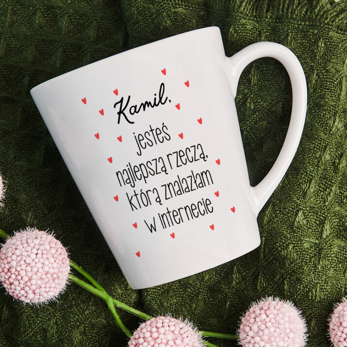 Jesteś najlepszą rzeczą - Personalizowany Kubek Jesteś najlepszą rzeczą - Personalizowany Kubek