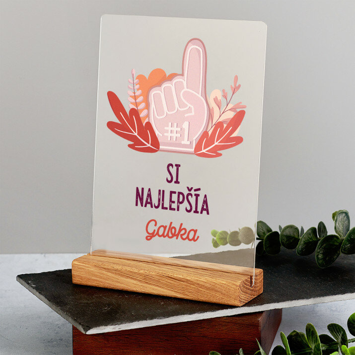 Jesteś najlepsza - Szkatułka czarna z lusterkiem Jesteś najlepsza - Szkatułka czarna z lusterkiem