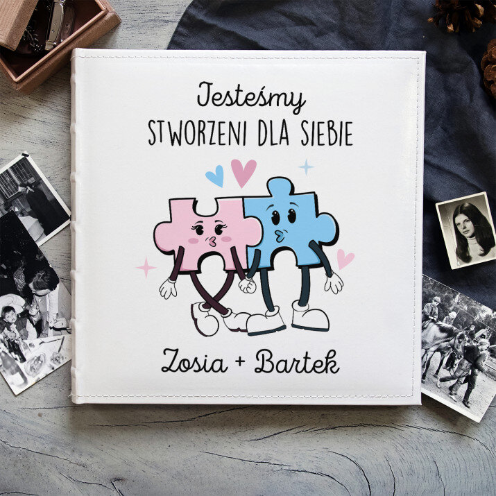 Jesteśmy stworzeni dla siebie - Personalizowany Album na zdjęcia Jesteśmy stworzeni dla siebie - Personalizowany Album na zdjęcia